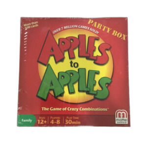 Mattel Games Apples to Apples the Game of Crazy Combinations Family Ages 12+